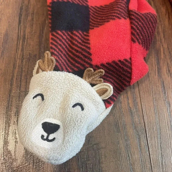 Carter's 6 Months Christmas Footed Pajamas 2 Pack With Santa & Reindeer - Picture 3 of 10